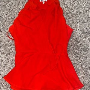 Flowy racer back blouse